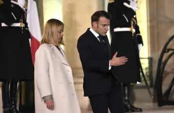 Μελόνι με Μακρόν