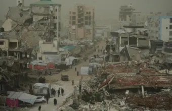 Ερείπια στη Γάζα