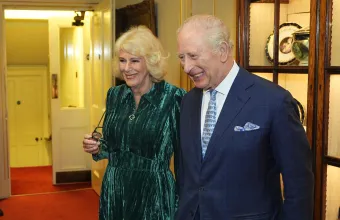 Britain's Queen Camilla and King Charles III