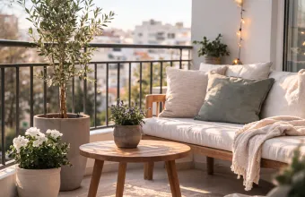 μπαλκόνι διακόσμηση άνοιξη