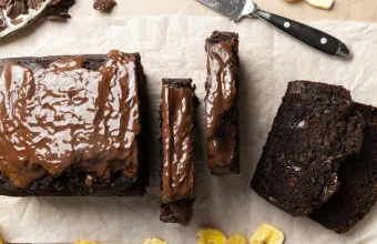 Double chocolate banana bread (ΒΙΝΤΕΟ)