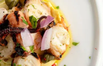 Χταπόδι με φάβα από το Milos