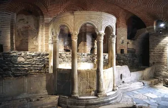 Η κρύπτη Αγίου Δημητρίου στην Θεσσαλονίκη