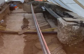 Αθήνα: Αποκαλύφθηκε τυχαία αρχαίο ψηφιδωτό στην Ευριπίδου