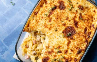 Τι να μαγειρέψω σήμερα Σάββατο; Σουφλέ ζυμαρικών