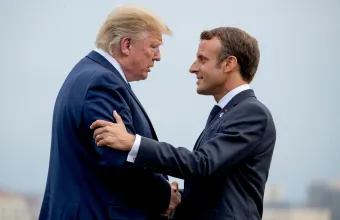 Οι ατίθασες σχέσεις Τραμπ–Μακρόν