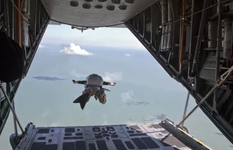 U.S. Air Force Reserve Pararescue members