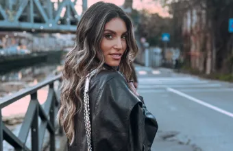 Αθηνά Οικονομάκου πρόβα νυφικού