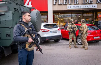 Πυροβολισμοί στο Κίεβο