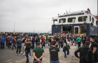 Κτηνοτρόφοι στη Λέσβο