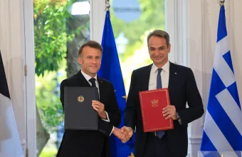 Μακρόν και Μητσοτάκης