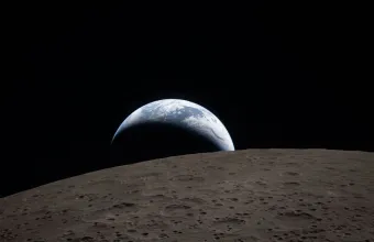 Earth moon