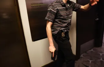 πυροβολισμοί στο δείπνο ανταποκριτών