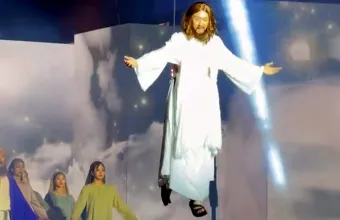 Ο Χριστός ανυψώνεται κι εξαφανίζεται