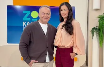 «Ζω Καλά»: Καλεσμένοι, η Μάρα Δαρμουσλή και ο Κώστας Κρομμύδας