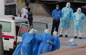 evacuation - patients from the MV Hondius cruise ship