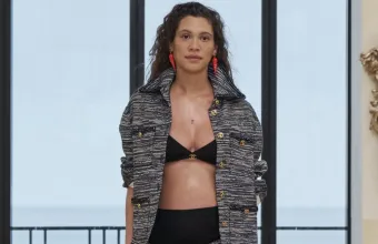 Kaya Wilkins Chanel show