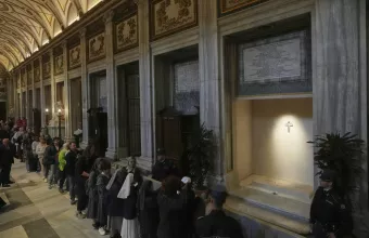 Pope Francis' tomb