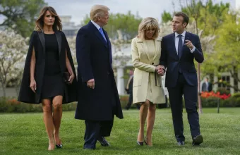 Τραμπ και Μακρόν