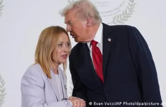 Μελόνι και Τραμπ συζητούν