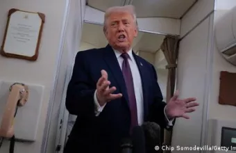 Τραμπ σε αεροπλάνο