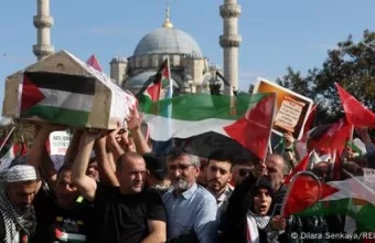 Διαδήλωση υπέρ Παλαιστίνης Τουρκία