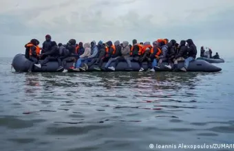 Μετανάστες στη Μάγχη