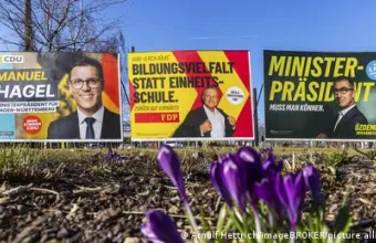 Αφίσες εκλογών Βάδη-Βυρτεμβέργης