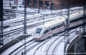 Γερμανικοί σιδηρόδρομοι χιόνι