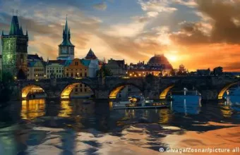 Η Πράγα στο ηλιοβασίλεμα