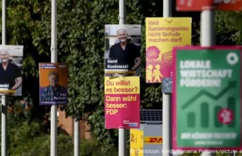 Αφίσες εκλογών Βόρειας Ρηνανίας-Βεστφαλίας