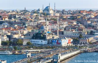 Πανόραμα Κωνσταντινούπολης με Βόσπορο