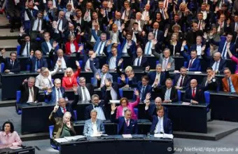 Ψηφοφορία στη Γερμανική Βουλή