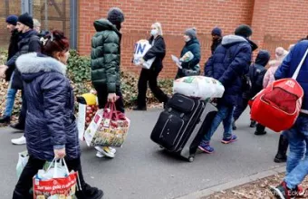 Ουκρανοί πρόσφυγες στη Γερμανία