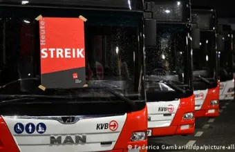 Απεργία στις μεταφορές Γερμανίας