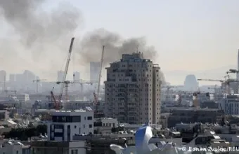 Καπνός στον ουρανό Ισραήλ