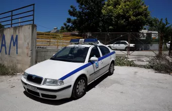 Περιπολικό ΕΛΑΣ στο Μενίδι