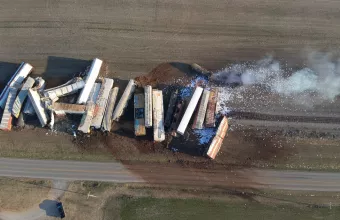 εκτροχιασμός τρένου στο Κεντάκι