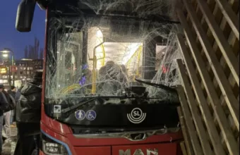 Ατύχημα με λεωφορείο στη Σουηδία