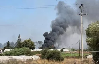 Φωτιά στην Πρέβεζα