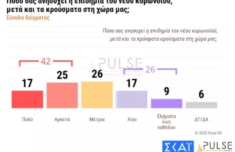 Δημοσκόπηση ΣΚΑΪ: «Πράσινο» για τη φύλαξη στον Έβρο, 4 στους 10 ανησυχούν για κορωνοϊό