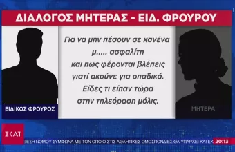 Ξυλοδαρμός Σταθμάρχη: Το βίντεο ντοκουμέντο κι οι διάλογοι της μητέρας με τον ειδικό φρουρό