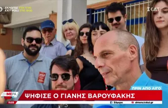 Ψήφισε ο Γιάνης Βαρουφάκης: Όσοι προεξόφλησαν την εξαφάνιση του ΜέΡΑ25, απόψε θα πάρουν την απάντησή τους