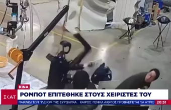 Βιομηχανικά ρομπότ στην Κίνα