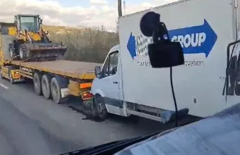 καραμπόλα φορτηγών