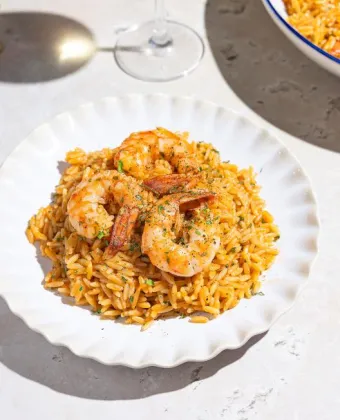 Κριθαρότο γαρίδας