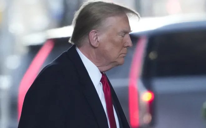 Ο πρόεδρος Τραμπ 