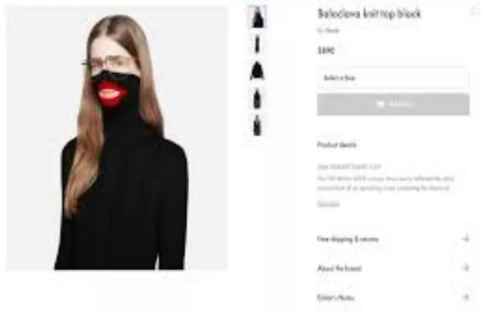 Η Gucci αποσύρει το μαύρο πουλόβερ με τα κόκκινα χείλη