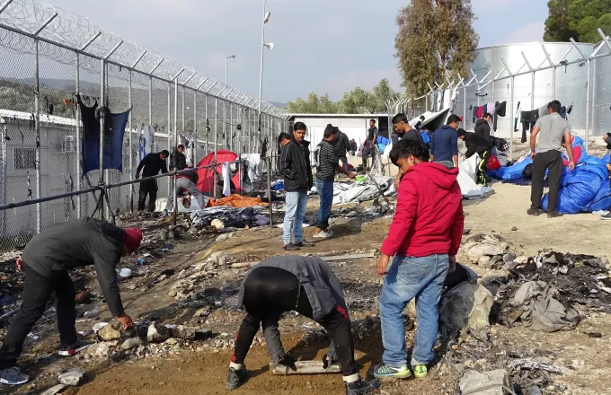 TAZ: Η ΕΕ θέλει τη Μόρια επειδή λειτουργεί αποτρεπτικά για τους πρόσφυγες