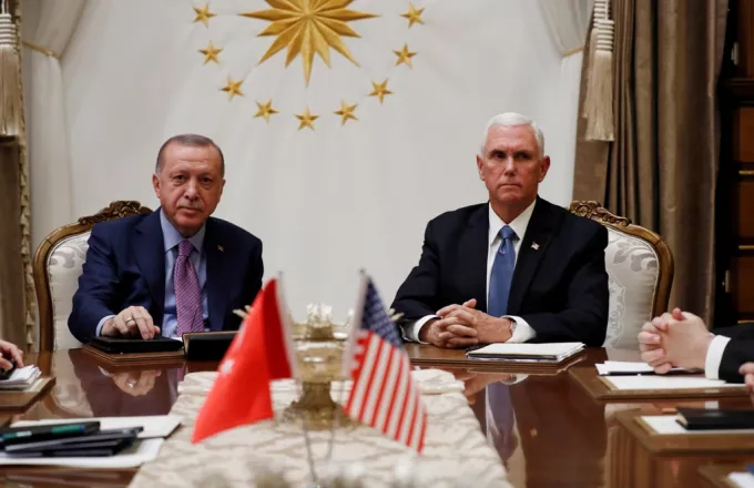 Η κοινή ανακοίνωση Τουρκίας - ΗΠΑ για την κατάπαυση του πυρός στη Συρία